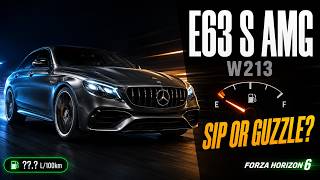 Does the Mercedes E63 S AMG Actually Sip or Guzzle? FH6 Fuel Test