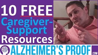 Free Alzheimer's/Dementia Caregiver-Support Resources: Money, Info, More!