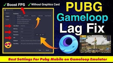 Ultimate settings for gameloop |Gameloop 7.1 beta lag fix