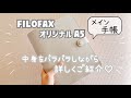 【手帳の中身】メイン手帳の中身を詳しくご紹介♥FILOFAX｜A5サイズ｜システム手帳【ASMR】