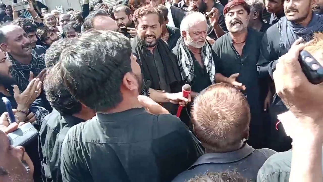 Syed Haider Ali Shah Bukhari | Hussaini Qaflo | 10 Muharam | Gambat | 29-07-23 #hussain