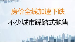 财经冷眼：房价全线加速下跌，不少城市踩踏式抛售！（20211108第667期）
