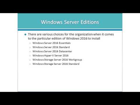 70-740 - Installation, Storage, and Compute with Windows Server 2016 (MCSA) Accredited Training