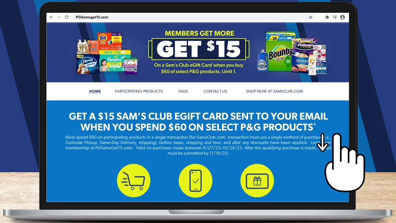 P&G Rebate Offer: Get $15 VISA Gift Card with $50 P&G Purchase - The  PennyWiseMama