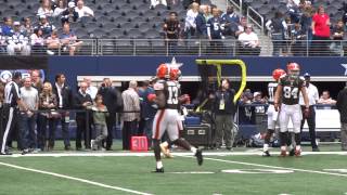 Browns vs Cowboys Pre-Game Field Access Part 1 (11/18/12)