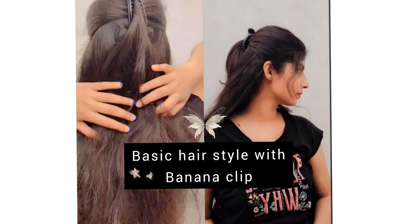 Quick hair style || half banana 🦋 