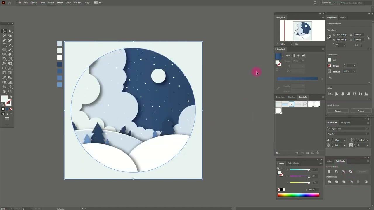 How to make crumpled paper effect Adobe illustrator Tutorial 2022