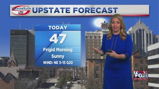 Sunny day ahead, but frigid morning