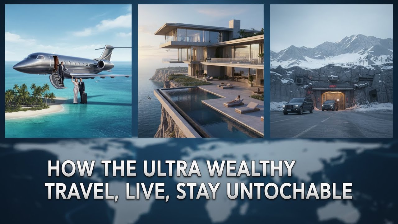 How the Ultra Wealthy Travel, Live, and Stay Untouchable  