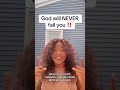 God is love! And Love never fails ♥️ #God #faith #shorts #viral #love #trust #healing