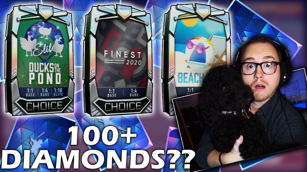 Most Diamonds EVER in One Pack Opening?? MLB The Show 20 Diamond Dynasty Pack Opening!