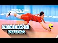 ENTRENAMIENTO DE DEFENSA / VOLEIBOL🏐