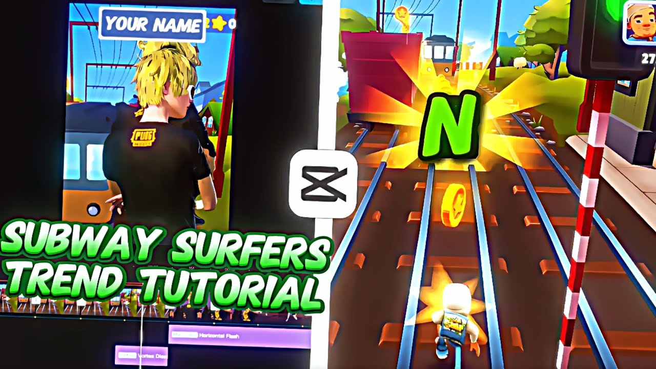 Subway Surfers Gift Box Capcut Template