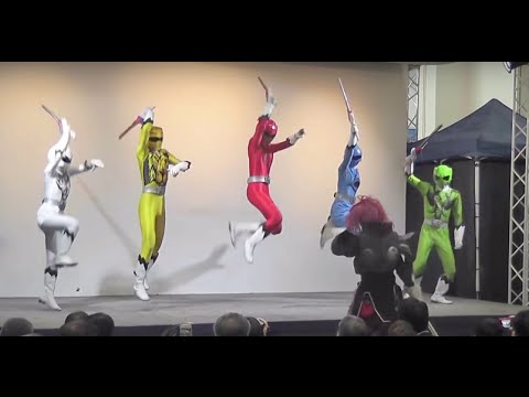 ジュウオウジャーショー　必殺技　ジュウオウスラッシュ