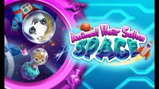 Space Animal Hair Salon 🌍 Cosmic Pets Makeover | TutoTOONS screenshot 3
