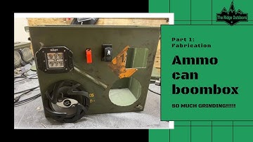 Building an ammo can boom box (part 1)
