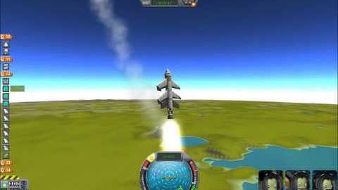 Reply to Space-Plane test flight - Kerbal Space Program