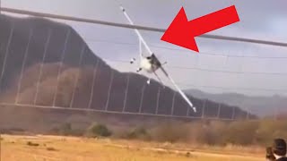 Plane Nearly Flies Into Net - Daily Dose Of Aviation