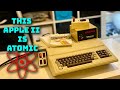 Retro time warp this apple ii is atomic