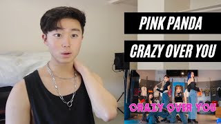 BLACKPINK - CRAZY OVER YOU DANCE COVER BY PINK PANDA FROM INDONESIA REACTION