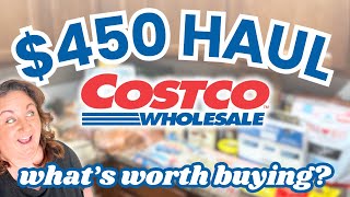 Massive $450 Costco Haul: Staples, Surprises and Taste Tests!