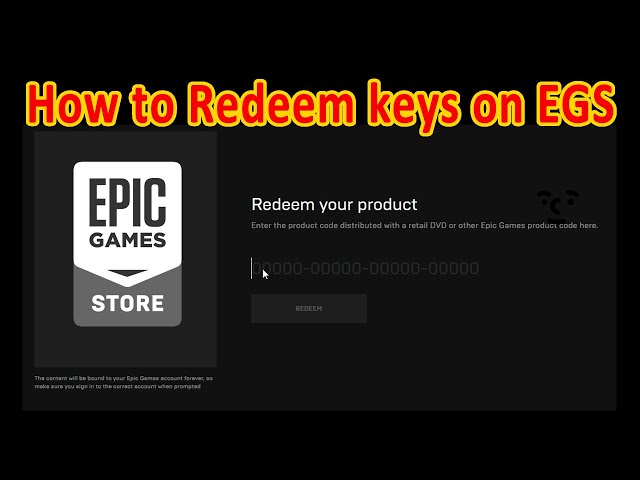 Epic Games Activate : How to Redeem an Epic Games Key