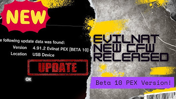 PS3 Evilnat 4.91.2 CFW BETA v10 PEX Version Tutorial+Download#ps3