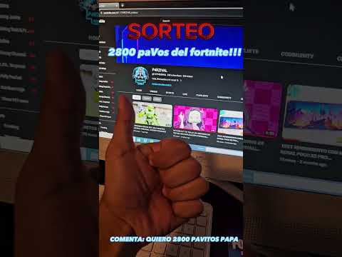 SORTEO!!! TE REGALO 2800 PAVOS GRATIS!!! #fortnite #viral #shorts  #xbox #playstation