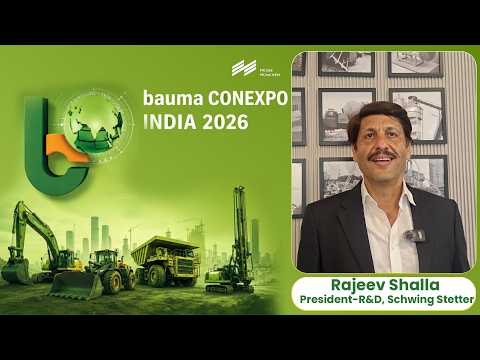 Future of Concrete Tech | Schwing Stetter EV Transit Mixers | bauma CONEXPO INDIA 2026