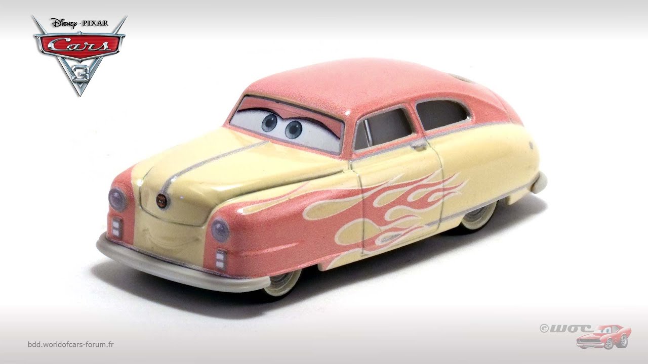 ディズニー カーズ マテル Hot Rod Louise Nash HOT ROD RIVER SCOTT 2022