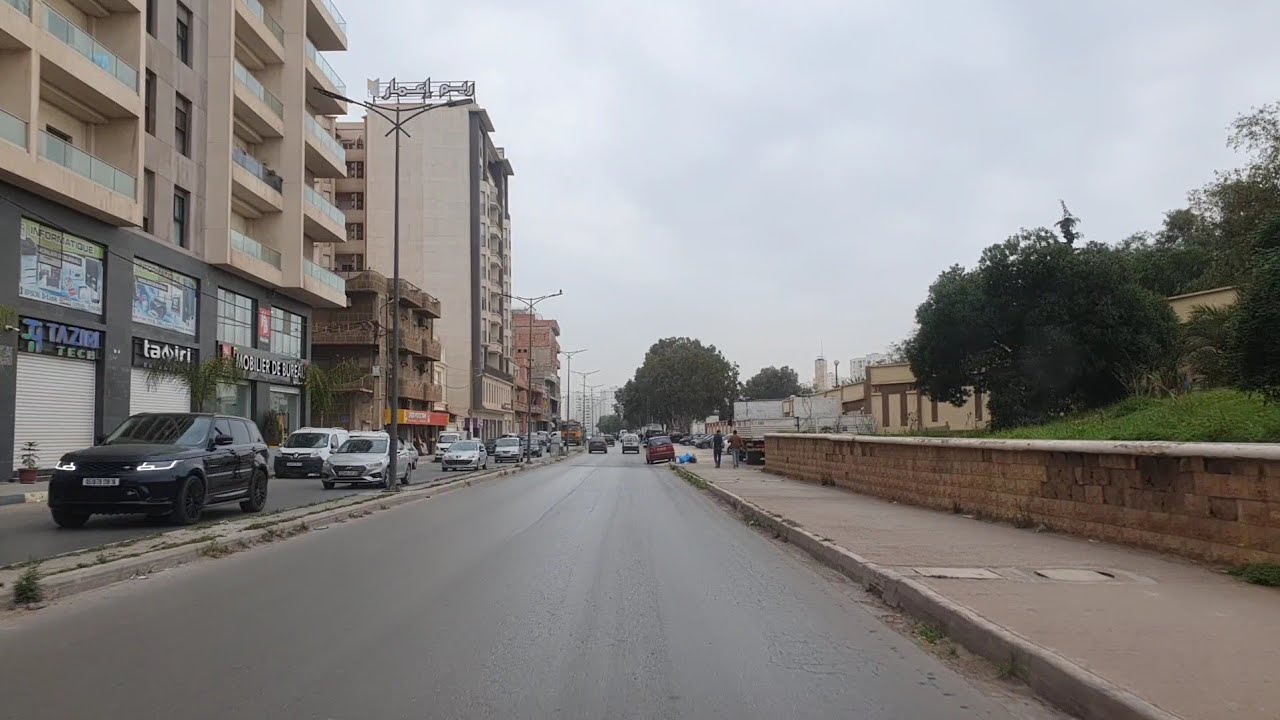 Driving in oran Algeria 08 02 2022 وهران الجزائر