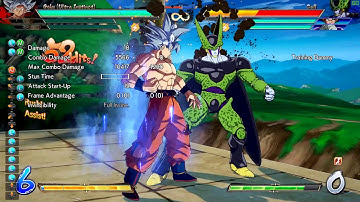 DRAGON BALL FighterZ - UI Goku TOD (5 bar start, 2 assists, no sparking)