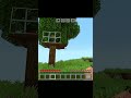 starter Tree House 🏡 #minecraft #freefire #ytshorts
