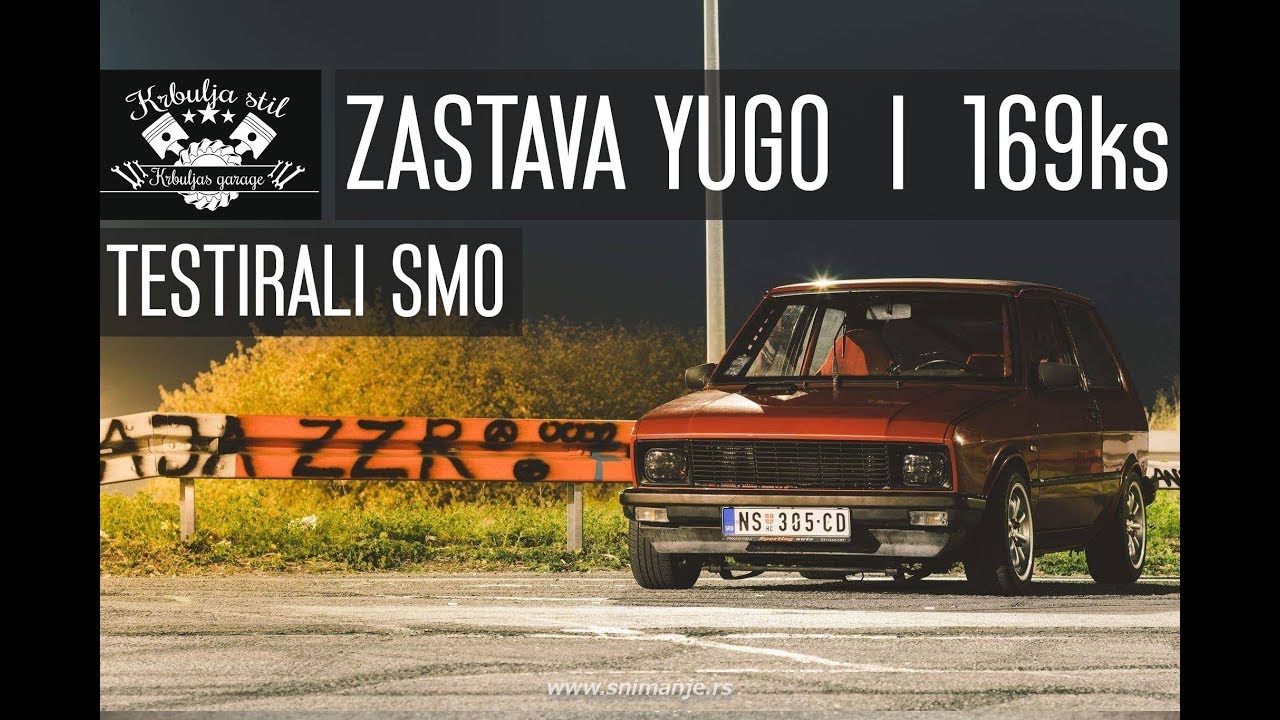 TESTIRALI SMO: Možda najbrži Yugo u Srbiji | 169KS lomi menjač | 4K