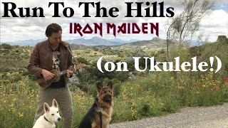 Video thumbnail of "IRON MAIDEN - Run To The Hills (Acoustic) - UKULELE cover by Thomas Zwijsen - Nylon Maiden"