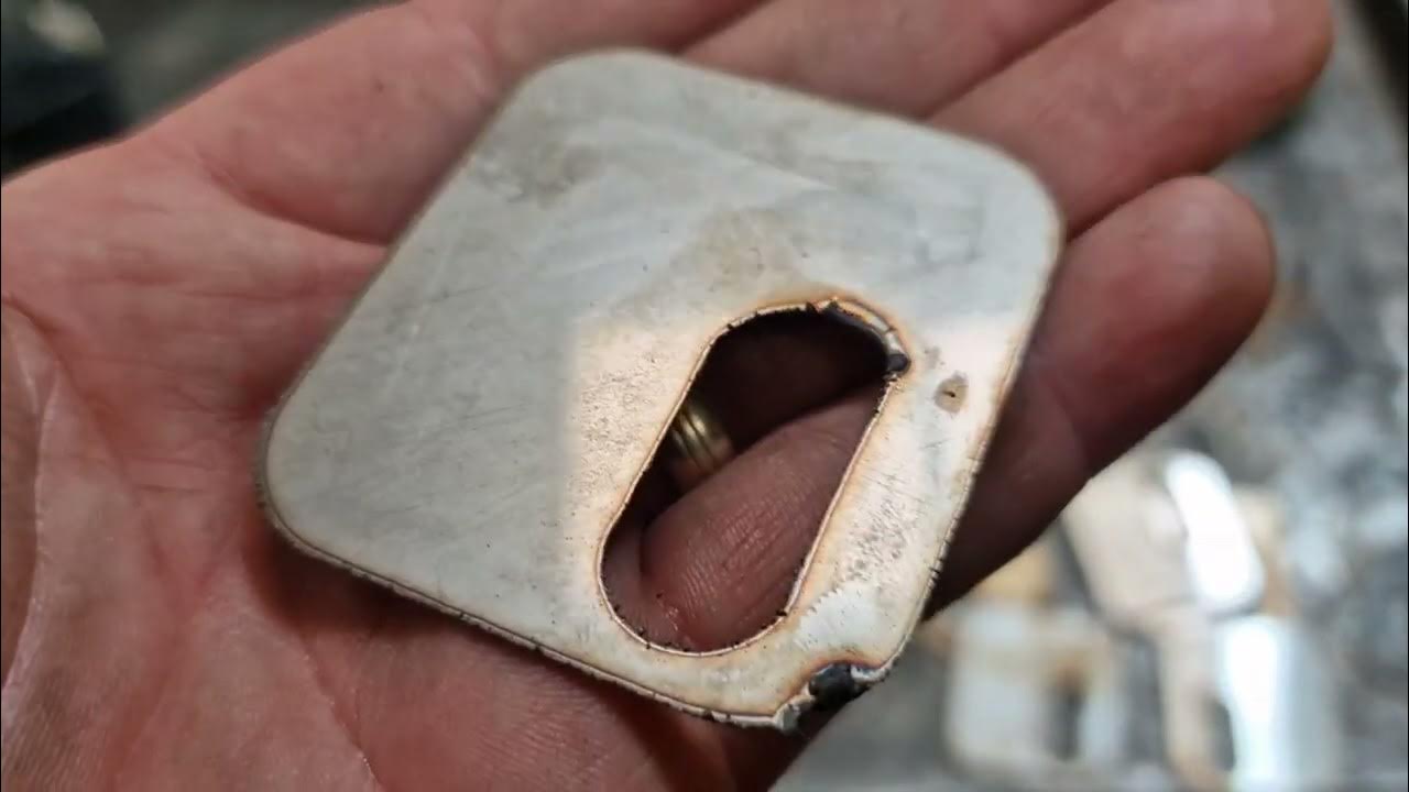 Plasma cutting with nitrogen assist. YouTube