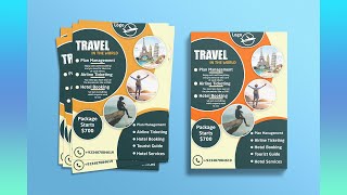 How to Design a Travel Flyer in CorelDraw