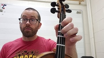 Viola - G string notes