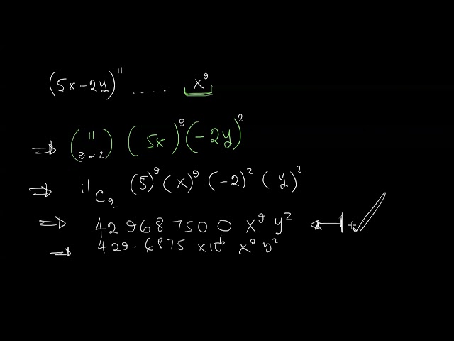 Binomial Expansion Example #4 || Engineering Maths 1 || Engr MATHS Tutorial || iSimplify RSA class=