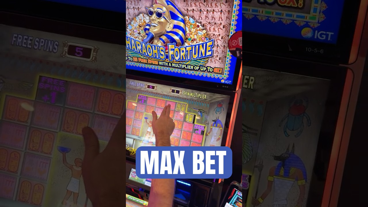 phim cap ba MAX BET on Pharaohs Fortune! casino slots bonus jackpot