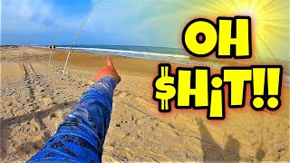 Surf Fishing Cape Hatteras OBX 2022 (I LOVE THIS PLACE!)