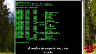 Como usar CMD / MS-DOS - Comandos - Windows - Parte 1/2 - 2011 [HD]