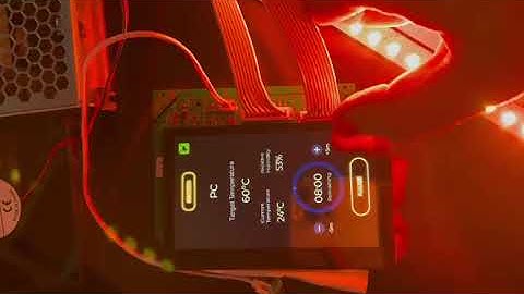 TouchGFX GUI for 3D Printers | STM32 HMI Display Interface | Operation