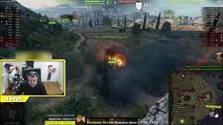 ТОЛЯ, А КТО ЭТО???. А ЭТО АДСКИЙ БОМБОВОЗ !!!! \\\ АКТЕР В WORLD OF TANKS