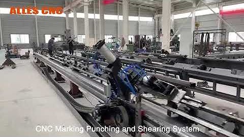CNC Marking Punching and Shearing System