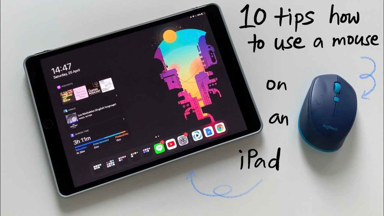 how to use a mouse with ipad mini