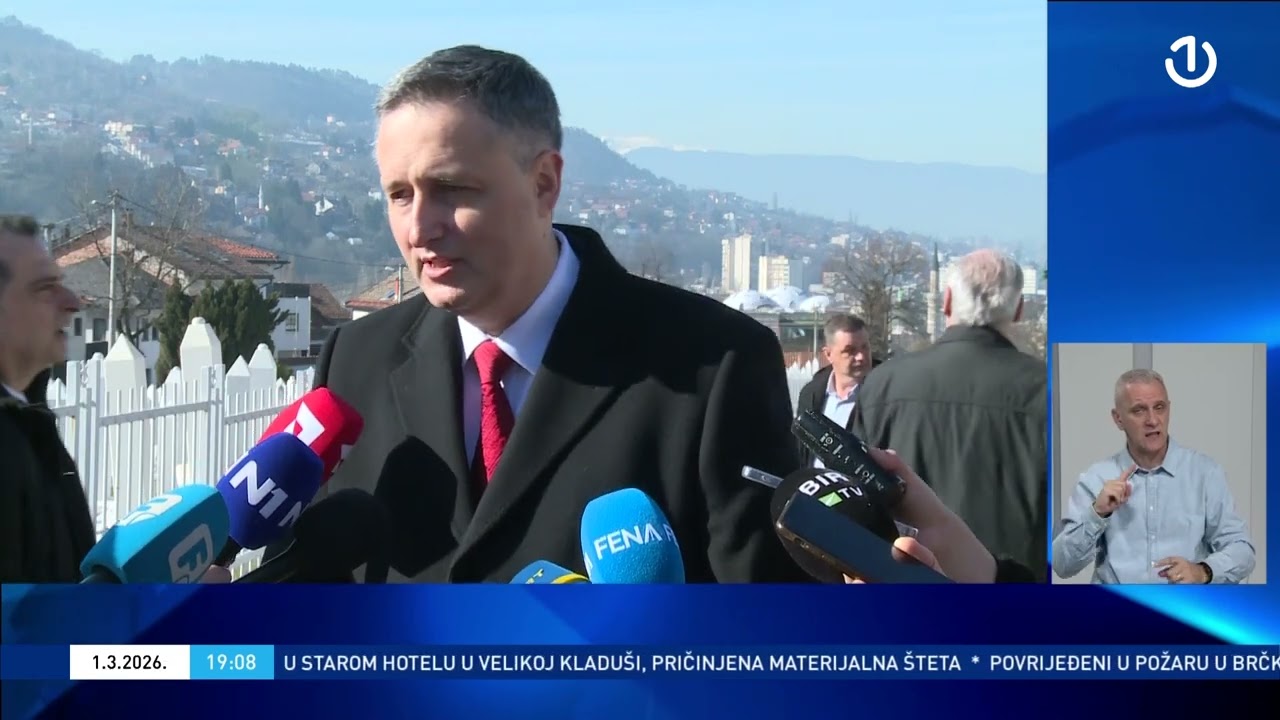 Sve je spremno za tradicionalni prijem članova Predsjedništva BiH povodom Dana nezavisnosti BiH