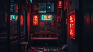 Mystifying Darksynth for Drafting | Glowing Graffiti Walls
