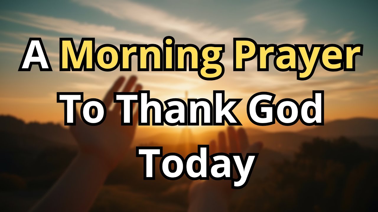 This Is How Strong Believers Start the Day | Morning Prayer for Spiritual Focus