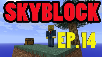 SKYBLOCK 14: FISHING WITH BOB  (Minecraft Skyblock Survival Let